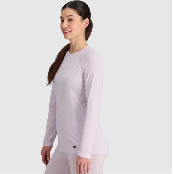 Outdoor Research Alpine Onset Merino 150 Crew Shirt - Small Sienna Heather NWT - Picture 5 of 8